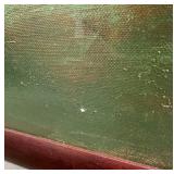 Framed Large Abstract Landscape Painting by Noah Desmond