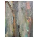 Framed Large Abstract Landscape Painting by Noah Desmond