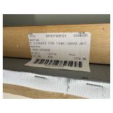 Framed Large Abstract Landscape Painting by Noah Desmond