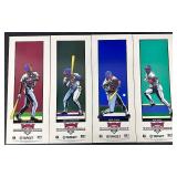 1992 Atlanta Braves Playmakers Poster Collection by Target - Set of 8