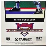 1992 Atlanta Braves Playmakers Poster Collection by Target - Set of 8