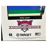 1992 Atlanta Braves Playmakers Poster Collection by Target - Set of 8