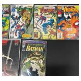 Collection of 15 Spawn and Venom Comic Books with Detective Comics Batman Issue