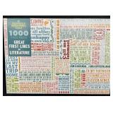 Set of 3 - 1000-Piece Jigsaw Puzzles: Literature, Dogs in NYC, Great Gatsby