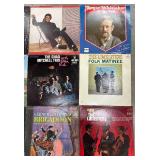 Lot of 9 Vintage Folk Vinyl Records Including Peter Paul & Mary, Chad Mitchell Trio, Limeliters, and More