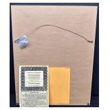 Randal Spangler Signed Limited Edition Print Keeper of the Flame Framed