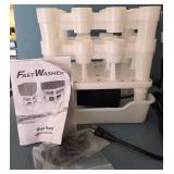 FastWasher 12 Bottle Washing System for Homebrewing with Pump and Manual