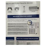 Panasonic Eneloop Rechargeable Battery Kit with Charger, Adapters, and Storage Case