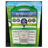 Panasonic Eneloop Rechargeable Battery Kit with Charger, Adapters, and Storage Case