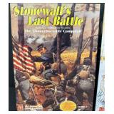 Set of 3 Avalon Hill Tabletop Board Games: Stonewall