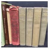 Collection of 13 Vintage and Antique Books Including Zane Grey and John Fox Jr.