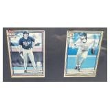 Minnesota Twins 1991 World Series Champions Framed Topps Cards and Box Scores Display