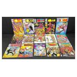 Lot of 15 Valiant Comic Books Including Solar, Harbinger, Armorines, Corps, Trencher