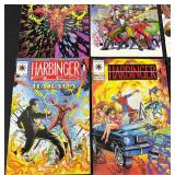 Lot of 15 Valiant Comic Books Including Solar, Harbinger, Armorines, Corps, Trencher