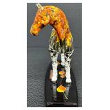 Westland Horse of a Different Color In the Treeline Ceramic Figurine with Box
