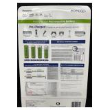 Panasonic Eneloop Rechargeable Battery Kit with Charger, Adapters and Storage Case