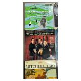 Collection of 9 Vintage Folk and Vocalist Vinyl LP Records