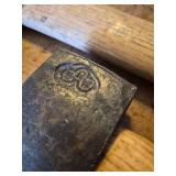 Vintage Hand Forged Axe and Broad Hatchet