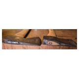 Vintage Hand Forged Axe and Broad Hatchet