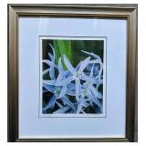 Framed Floral Art Print 