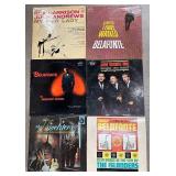 Lot of 6 Vintage LP Records Including Belafonte and My Fair Lady