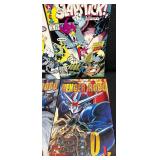 Lot of 15 Assorted Comic Books Including X-O Manowar, Slapstick, Wolverine, Venger Robo