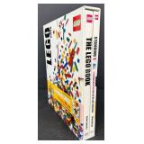 The LEGO Book and Standing Small: LEGO Minifigure 30th Anniversary Book Set