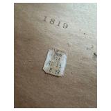 Framed Paris Place du Tertre Watercolor by F. Jelani