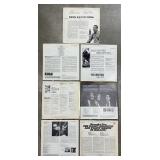 Collection of 6 Vintage Folk and Caribbean Vinyl Records