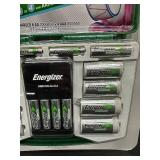 Energizer Recharge USB Charging Station with 6 AA and 4 AAA Batteries