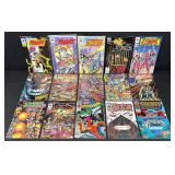 Lot of 15 Comic Books Including Valiant, Marvel, and Image Titles