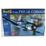 Revell 1:32 Vought F4U-1A Corsair and Italeri 1:72 F4U-4B Corsair Model Kits