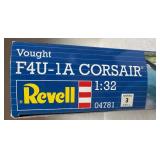 Revell 1:32 Vought F4U-1A Corsair and Italeri 1:72 F4U-4B Corsair Model Kits