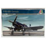 Revell 1:32 Vought F4U-1A Corsair and Italeri 1:72 F4U-4B Corsair Model Kits