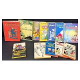 Vintage Book Collection Including Beatles, Charlie Brown, and Classic Storybooks - 12 Books