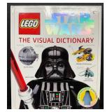 Star Wars Collector Lot: LEGO Visual Dictionary, Revenge of the Sith Book, Darth Vader LEGO Clock, Death Star Candle