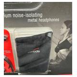 V-Moda Vibe Premium Noise-Isolating Blue Metal Headphones Sealed Package