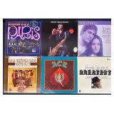 Lot of 6 Vintage Vinyl Records Assorted Artists and Genres