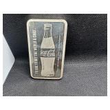 Coca-Cola 10 oz .999 Fine Silver Bar