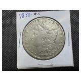 1880 S Morgan Silver Dollar