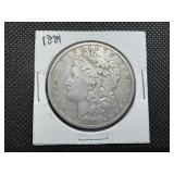 1881 Morgan Silver Dollar