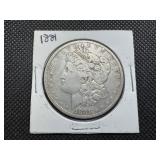 1881 Morgan Silver Dollar