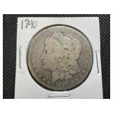 1890 Morgan Silver Dollar