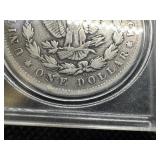 1892 O Morgan Silver Dollar