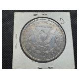 1921 D Morgan Silver Dollar