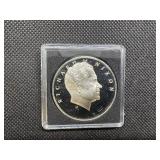 1972 Sterling Silver Richard Nixon Reelection. Scare Medallion .75 ASW.