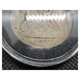 1862 Seated Liberty Half Dollar. No Motto.