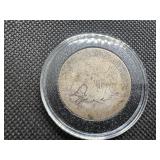 1862 Seated Liberty Half Dollar. No Motto.