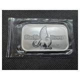 2023 Stacks and Bowers 1 oz Silver Bar