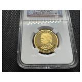 17th President Andrew Johnson 2011 S $1 NGC Early Releases PF 69 Ultra Cameo